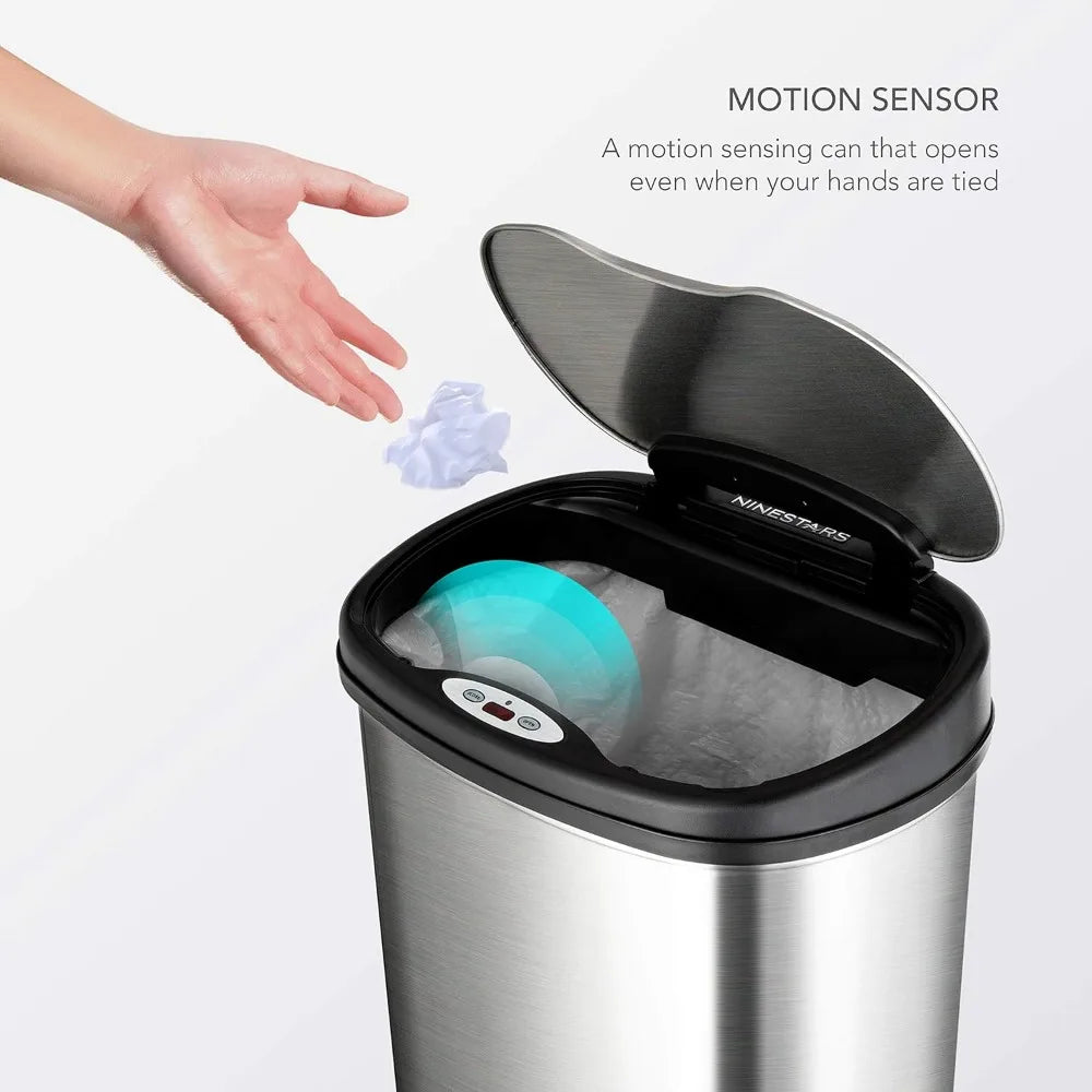 Automatic touchless  trash can