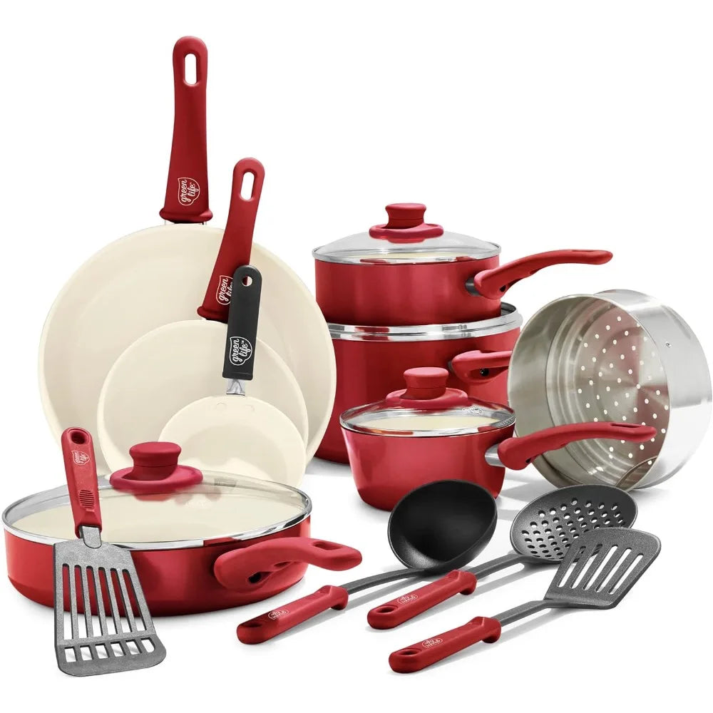 16 Piece Kitchen Cookware