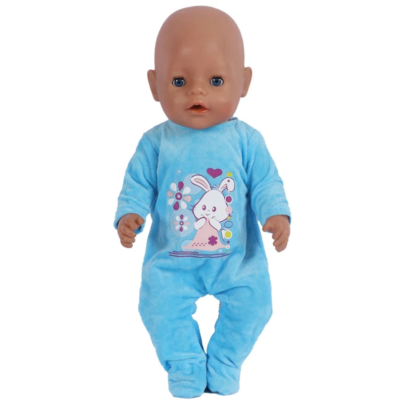 Fit 17 inch 43cm Doll Clothe