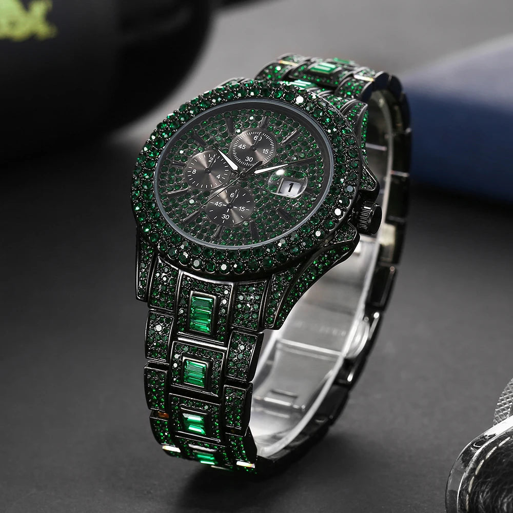 2023 New Design Diamond Watch For Men