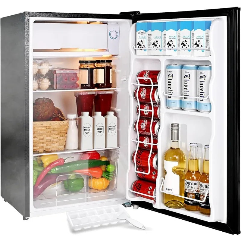 3.2 Cu.Ft Mini Fridge with Freezer