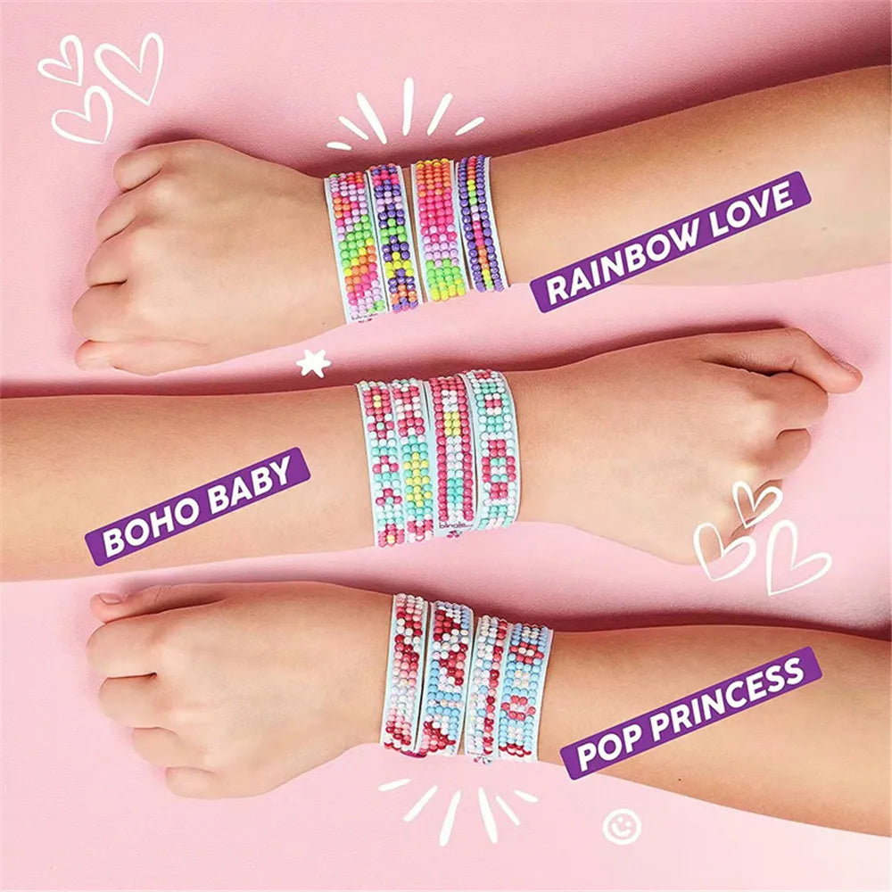 2/5Pcs DIY Diamond Painting Wristband Crafts