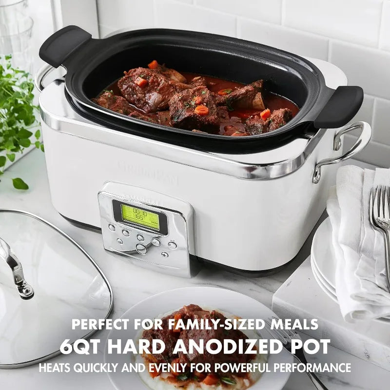 Programmable 6QT Electric Slow Cooker