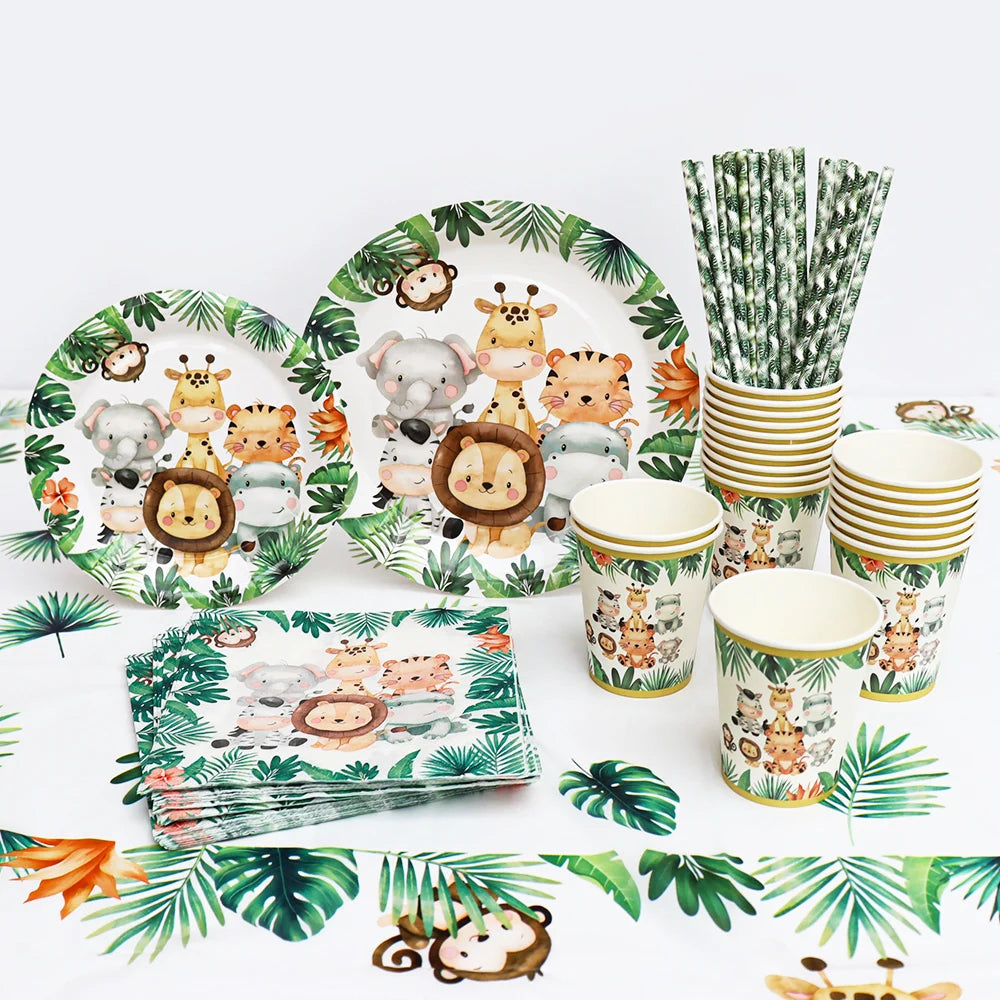 Animal Disposable Tableware