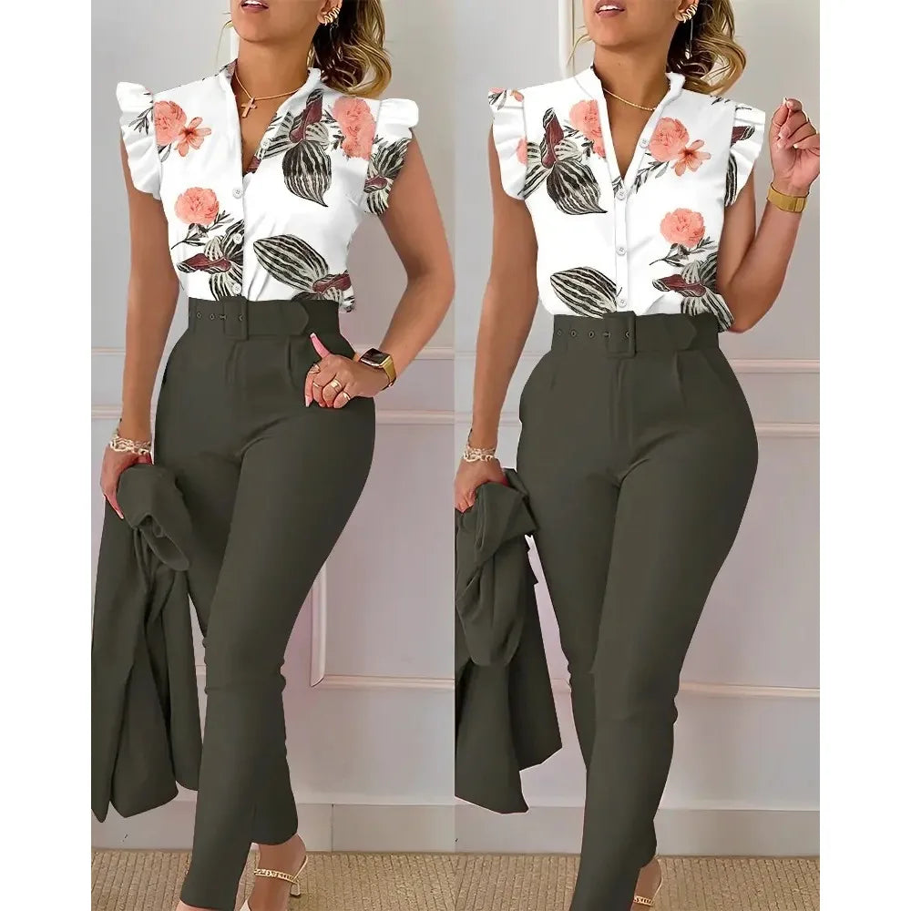 Women's Elegant Two Piece Set