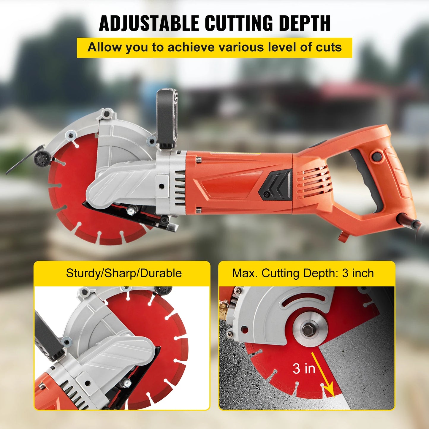 7Inch Concrete Saw