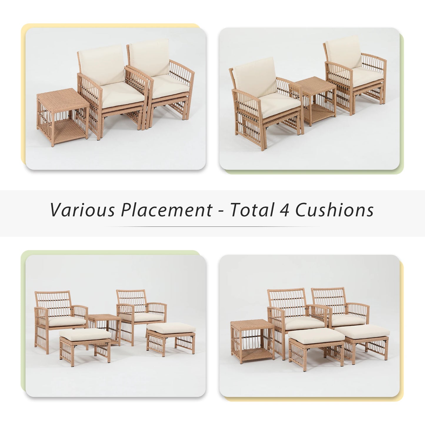 Wicker 2 - Person Seating Group