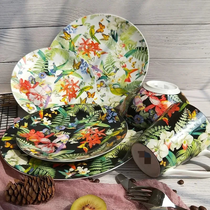 Spanish Flower Tableware