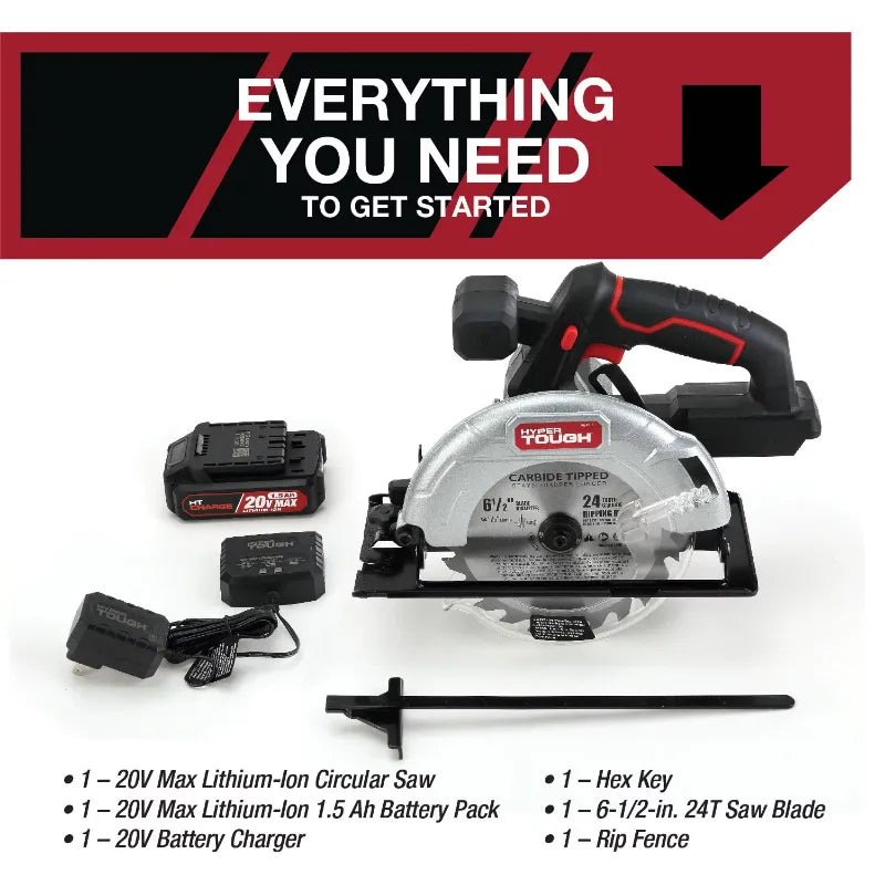 Cordless 6-1/2 inch Circular Saw