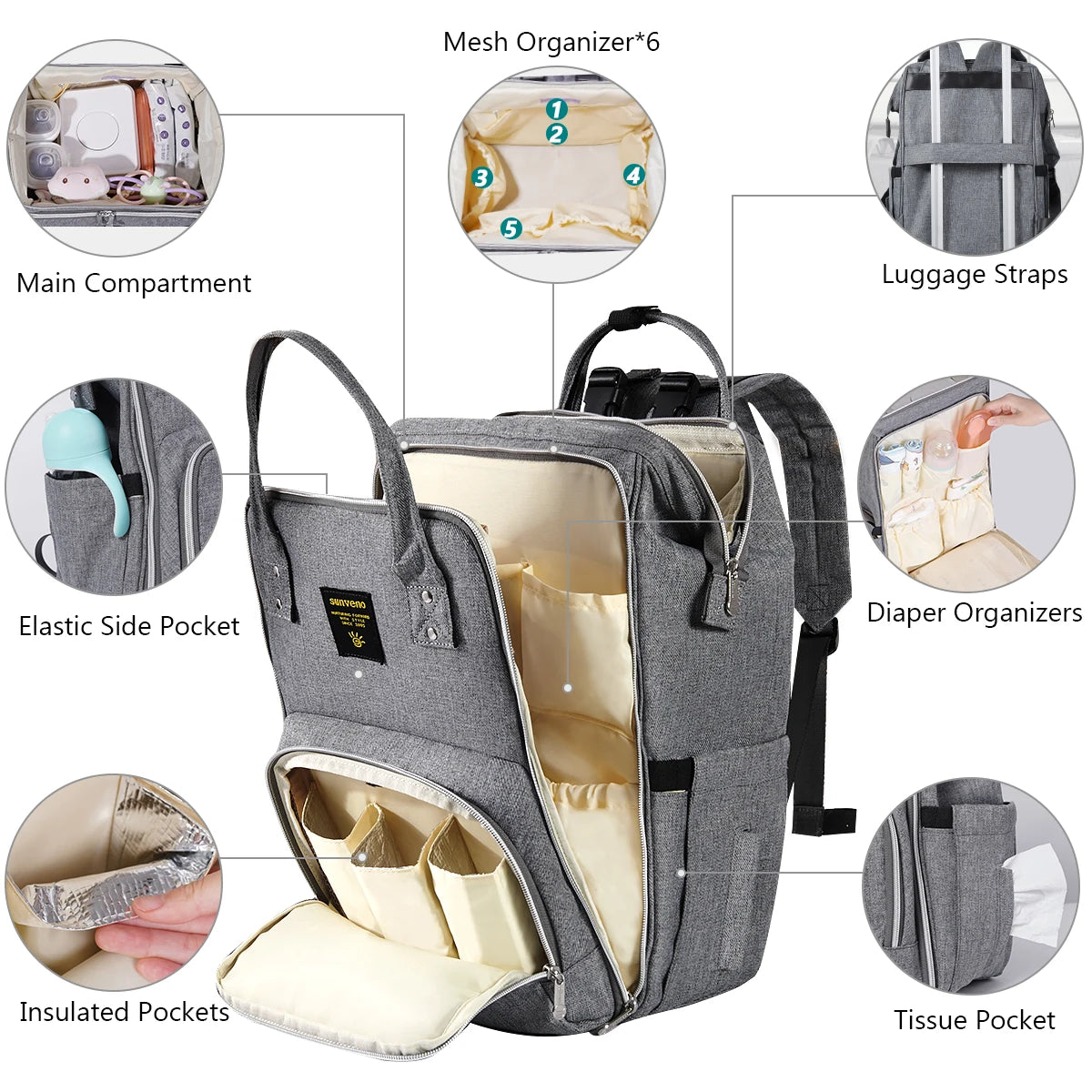 Diaper Bag Backpack