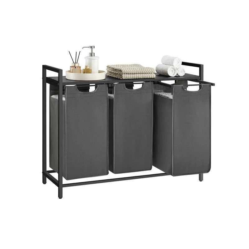 Laundry Sorter with Top Shelf