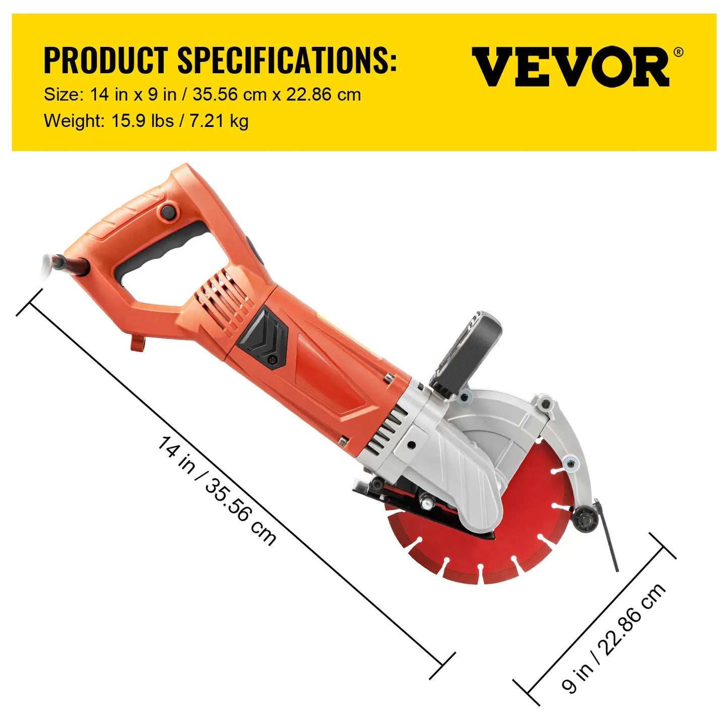 7Inch Concrete Saw