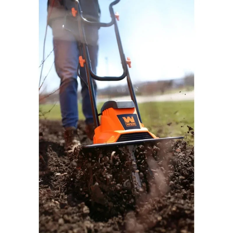 14-Inch Electric Tiller and Cultivator