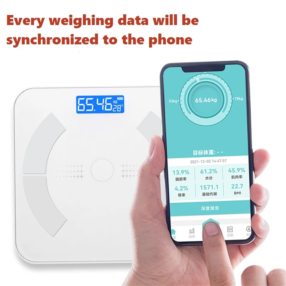 APP Bathroom Scales Bluetooth