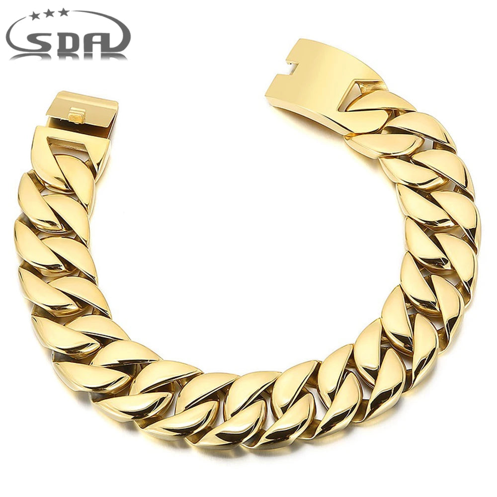 Cuban Link Chain Bracelets Necklaces