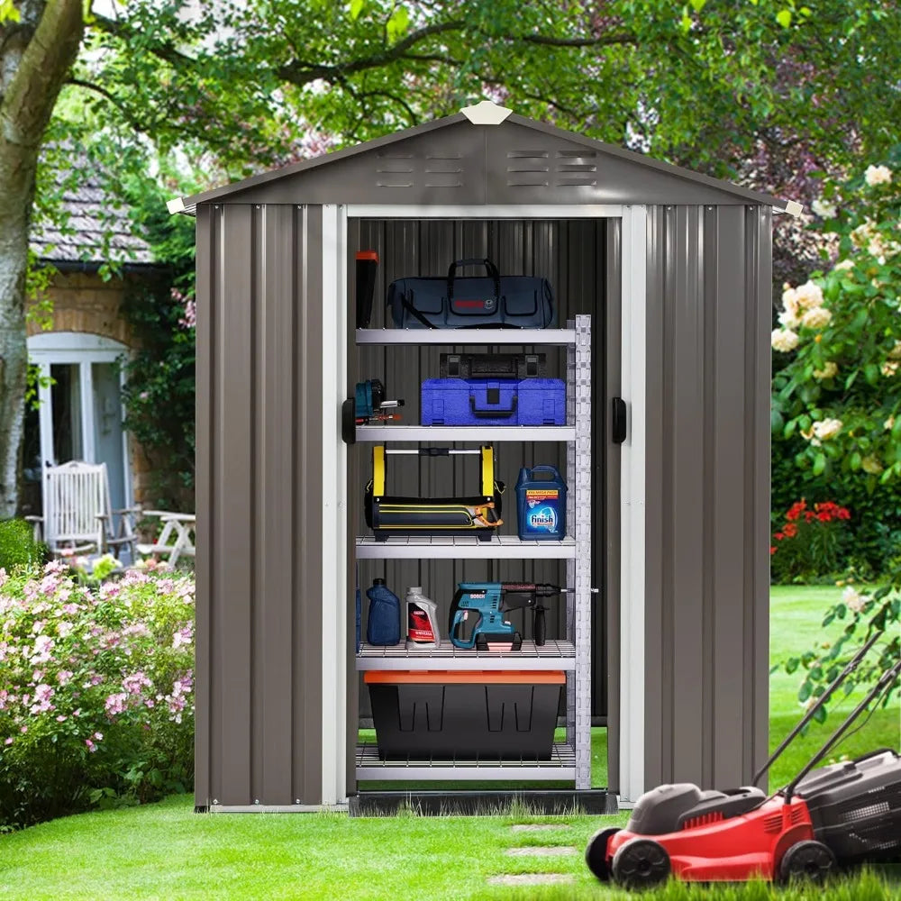 5x3 FT outdoor storage shed