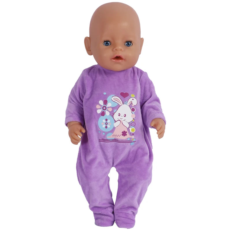 Fit 17 inch 43cm Doll Clothe