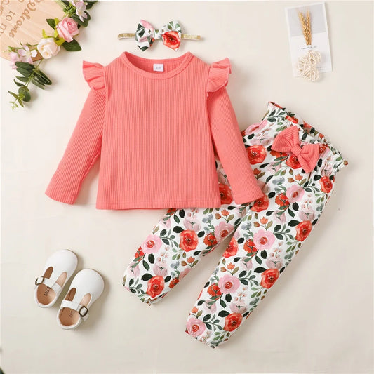 1-5Years Toddler Girl Clothes Set