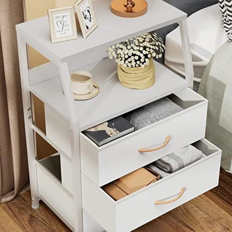 White Dresser with 3 Drawers