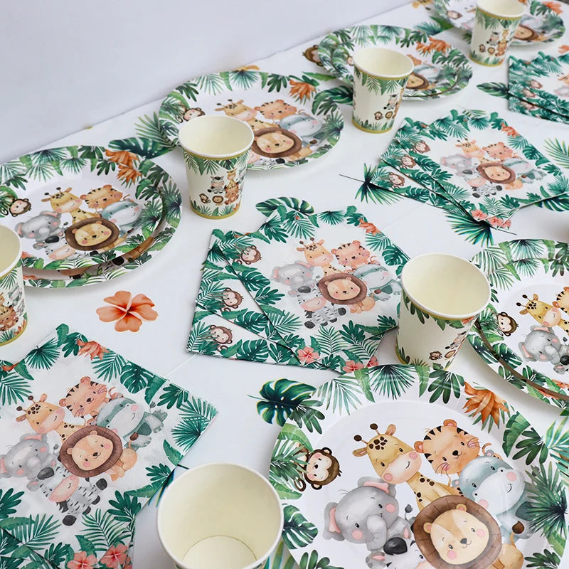 Animal Disposable Tableware