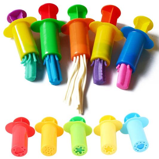 5Pcs/Pack Plasticine Mold Tools Kit