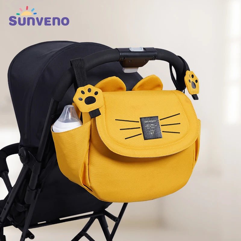 Sunveno Cat Diaper Bag Large Capacity