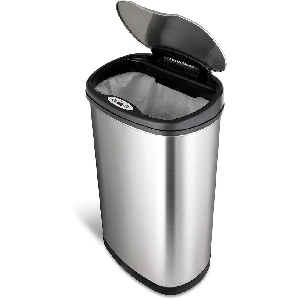 Automatic touchless  trash can