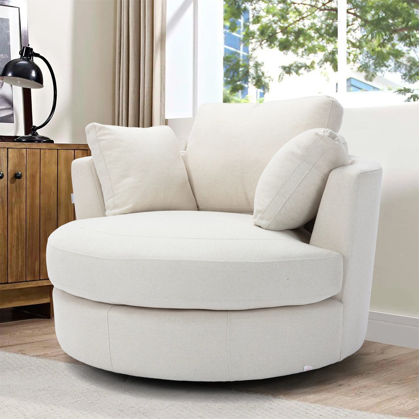 Akili Swivel Accent Chair