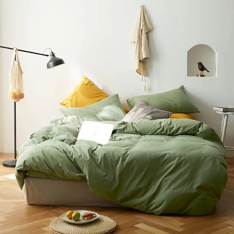 Solid Color Duvet Cover