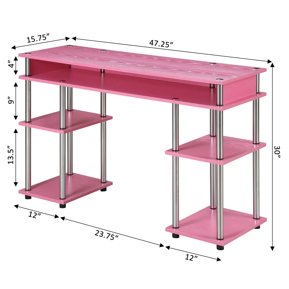 Designs2Go No Tools Student Desk,