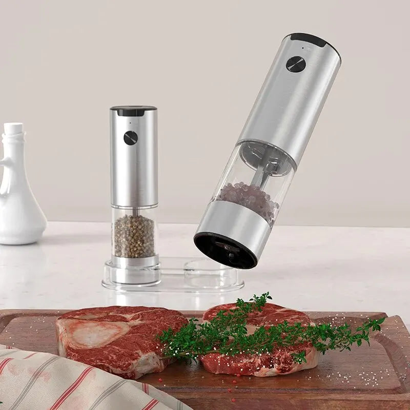 Electric Automatic Mill Pepper And Salt Grinder