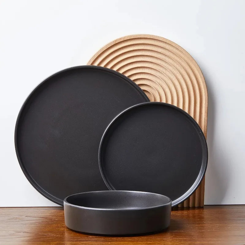 Dinnerware Set, Black