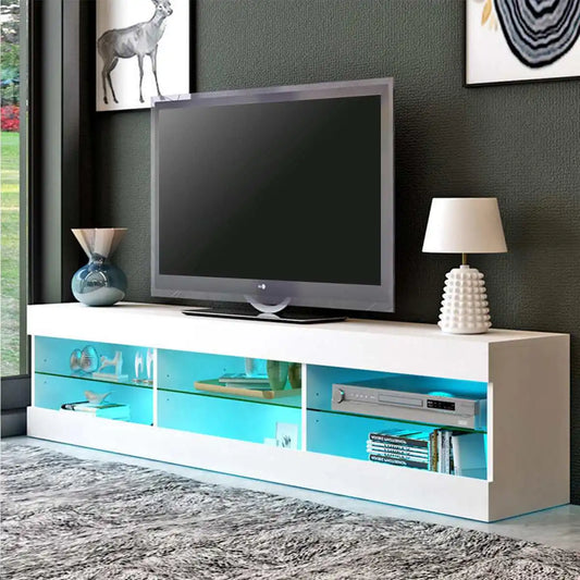 57 inch RGB LED TV Unit Cabinet Stand