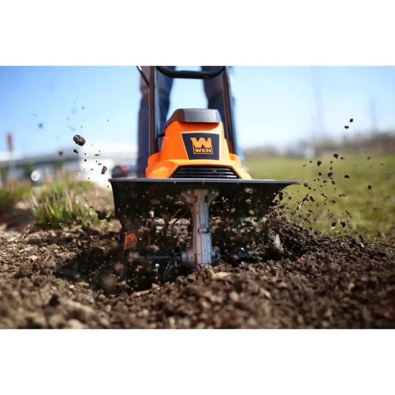 14-Inch Electric Tiller and Cultivator