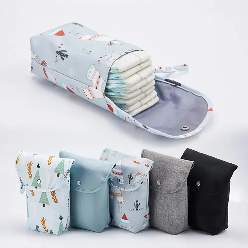 Baby Diaper Bag Organizer Reusable Waterproof Wet/Dry Cloth Bag Mummy Storage Nappy Bag For mommy diaper Diaper Clothing