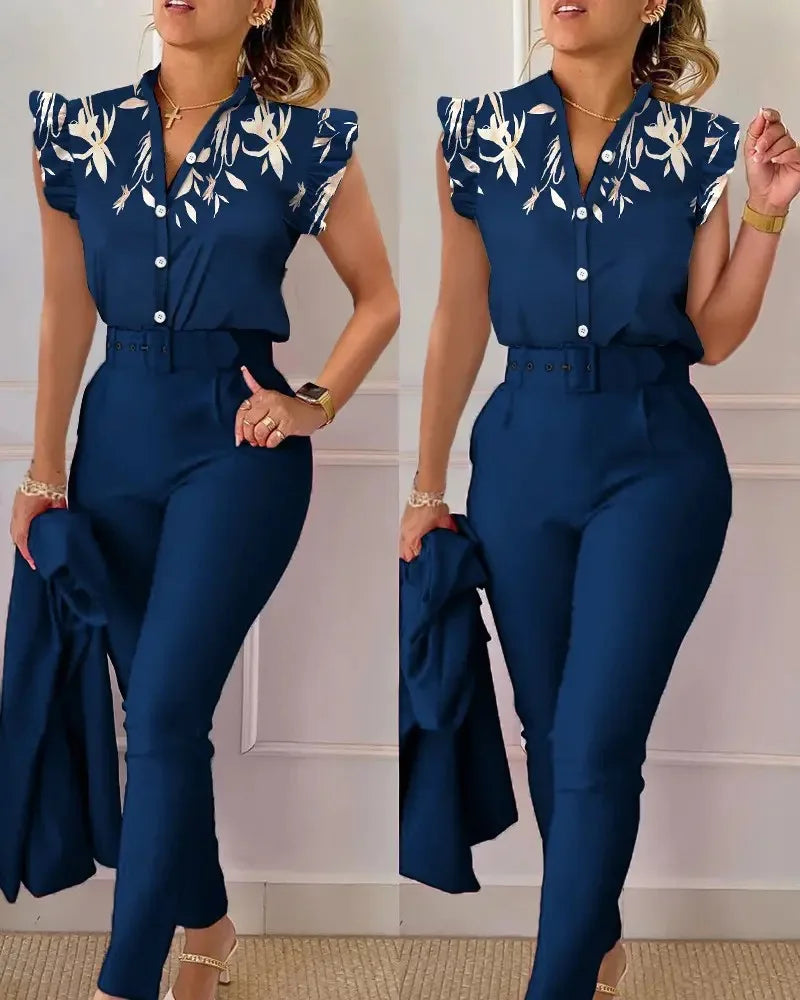 Women's Elegant Two Piece Set