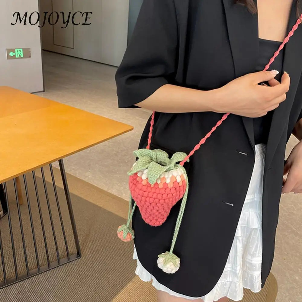 Women Strawberry Crossbody Bag