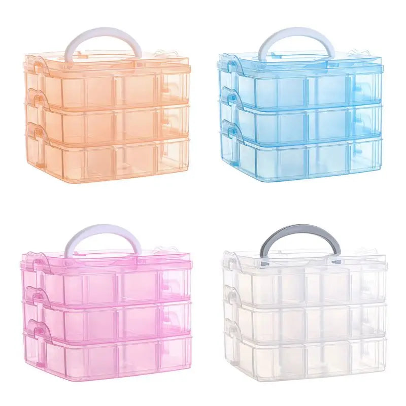 Plastic Storage Jewelry Box