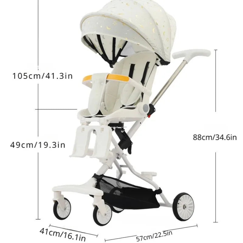 Baby Stroller with Canopy